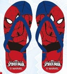 ŽABKY PANTOFLE SPIDERMAN > varianta MODRÁ > 32-34