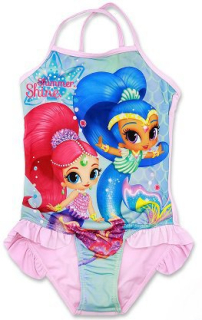 DÍVČÍ JEDNODÍLNÉ PLAVKY SHIMMER AND SHINE