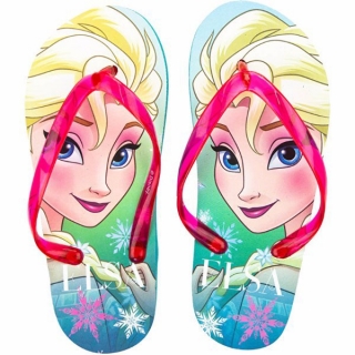 ŽABKY PANTOFLE FROZEN LEDOVÉ KRÁLOVSTVÍ > varianta Výprodej-poslední kusy > 33-34