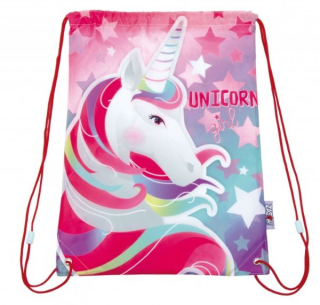 SÁČEK NA PŘEZŮVKY, CVIČKY UNICORN JEDNOROŽEC 