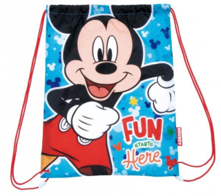 SÁČEK NA PŘEZŮVKY, CVIČKY MICKEY MOUSE 