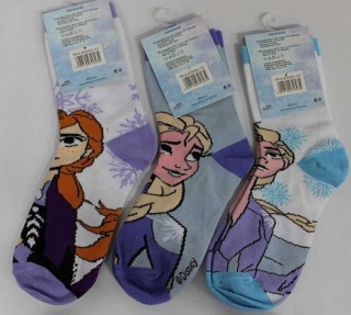 DÍVČÍ PONOŽKY FROZEN > varianta Mix > 23-26