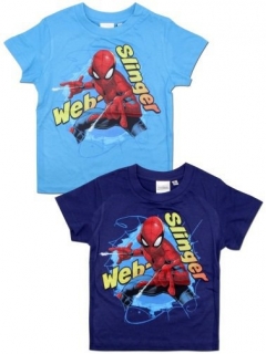 CHLAPECKÉ TRIČKO SPIDERMA světle modré > varianta Výprodej-poslední kusy > 98