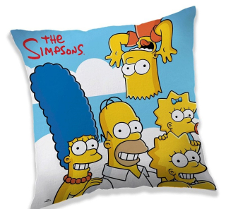 JERRY FABRICS  Polštářek Simpsons clouds 40/40