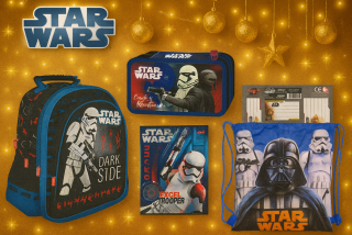 ZVÝHODNĚNÁ ŠKOLNÍ SADA STAR WARS 5 KS 