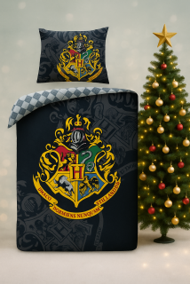 HALANTEX Povlečení Harry Potter black 140/200, 70/90