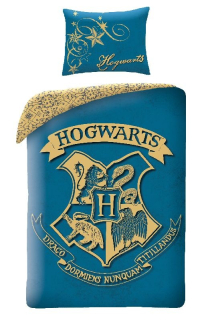 HALANTEX Povlečení Harry Potter blue 140/200, 70/90