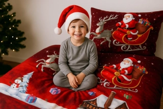 3D VÁNOČNÍ POVLEČENÍ 