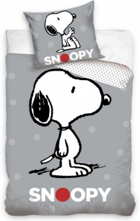 POVLEČENÍ SNOOPY GREY