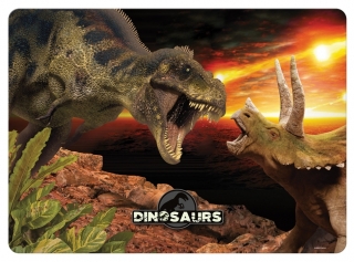 JÍDELNÍ PODLOŽKA - PROSTÍRÁNÍ DINOSAURUS