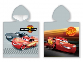 DĚTSKÉ PONČO CARS 3 BLESK MCQUEEN A STORM