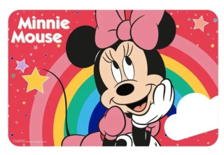 PODLOŽKA PROSTÍRÁNÍ MINNIE duha