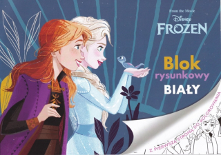 KRESLÍCÍ BLOK DISNEY FROZEN 2 modrý
