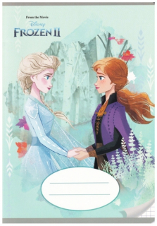 SEŠIT A5 DISNEY FROZEN čtverečkovaný