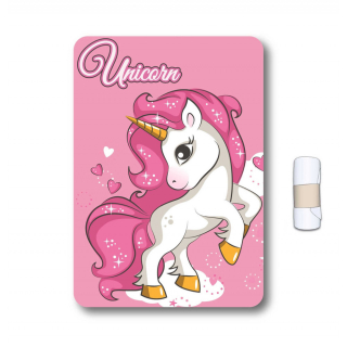 FLEECOVÁ DEKA UNICORN JEDNOROŽEC