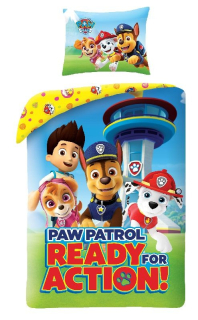 HALANTEX Povlečení Paw Patrol Ready 140/200, 70/90