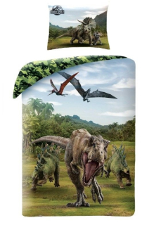 HALANTEX Povlečení Jurský Park T-Rex 140/200, 70/90