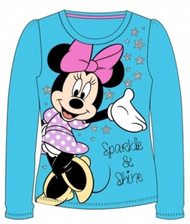 DÍVČÍ TRIČKO DISNEY MINNIE MOUSE modré