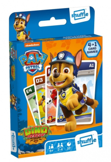 SHUFFLE KARTY PAW PATROL 4 V 1