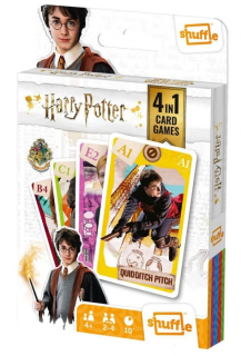  SHUFFLE KARTY HARRY POTTER 4 V 1