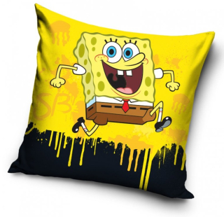POVLAK NA POLŠTÁŘEK SPONGE BOB ŽLUŤOCH