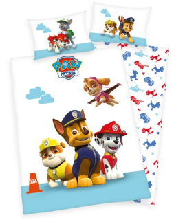 HERDING Povlečení do postýlky Paw Patrol 100/135 cm