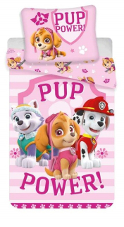 JERRY FABRICS Povlečení do postýlky Paw Patrol 122 baby 100/135, 40/60