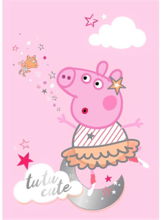 FLÍSOVÁ DEKA PEPPA PIG