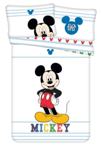 JERRY FABRICS Povlečení do postýlky Mickey colors baby 100/135, 40/60
