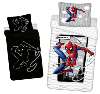 JERRY FABRICS Povlečení Spiderman 02 svítící efekt 140x200, 70x90 cm