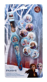 Digitální hodinky Disney Frozen s kryty