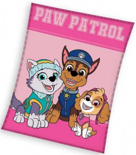 DĚTSKÁ DEKA POLAR PAW PATROL