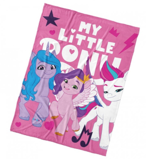  DĚTSKÁ DEKA MY LITTLE PONY MAGICKÉ PŘÁTELSTVÍ 130X170 CM