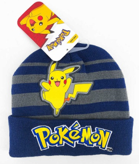 CHLAPECKÁ ČEPICE POKÉMON modrá