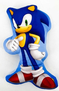 TVAROVANÝ POLŠTÁŘEK SONIC