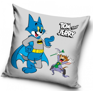 DĚTSKÝ POLŠTÁŘEK TOM A JERRY JAKO BATMAN A JOKER