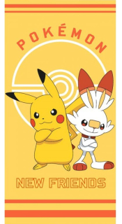 DĚTSKÁ OSUŠKA POKÉMON PIKACHU A SCORBUNNY