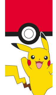  DĚTSKÁ OSUŠKA POKÉMON POKÉBALL A PIKACHU