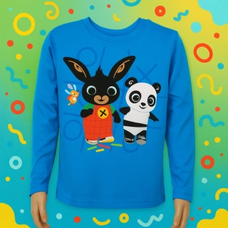 CHLAPECKÉ TRIČKO ZAJÍČEK BING dlouhý rukáv