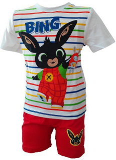 CHLAPECKÉ PYŽAMO ZAJÍČEK BING červené