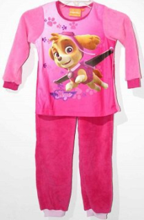DÍVČÍ FLEECOVÉ PYŽAMO PAW PATROL SKYE