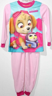 DÍVČÍ FLEECOVÉ PYŽAMO PAW PATROL