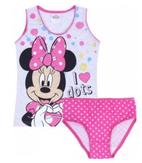 DÍVČÍ SPODNÍ SOUPRAVA DISNEY MINNIE