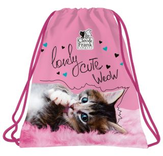 SÁČEK NA PŘEZŮVKY, TĚLOCVIK CLEO A FRANK KOČKA