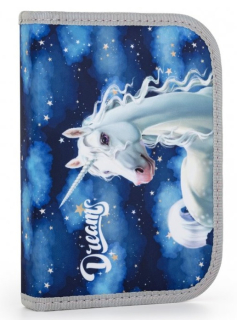 Penál 1 p. 2 chlopně, prázdný Unicorn 1