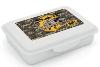 KARTON P+P Box na svačinu Helikoptéra