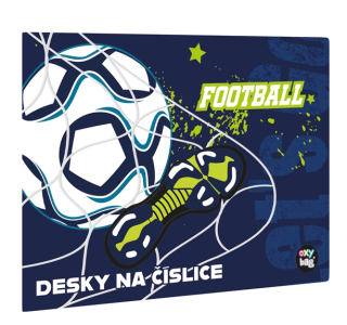 Desky na číslice fotbal