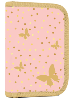 Penál 1 p. 2 chlopně, prázdný OXY GO Motýl