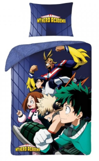 POVLEČENÍ Hero Academia + VAK 140x200,70x90 cm