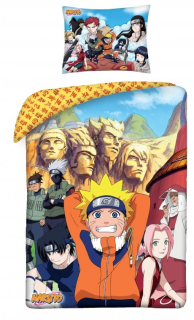 DĚTSKÉ POVLEČENÍ NARUTO 140x200,70x90 cm